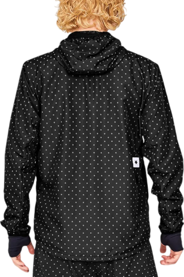 Vindjakke Saysky Saysky Reflective Polka Blaze Hooded Jacket Sort | mmrja02c1018, 1