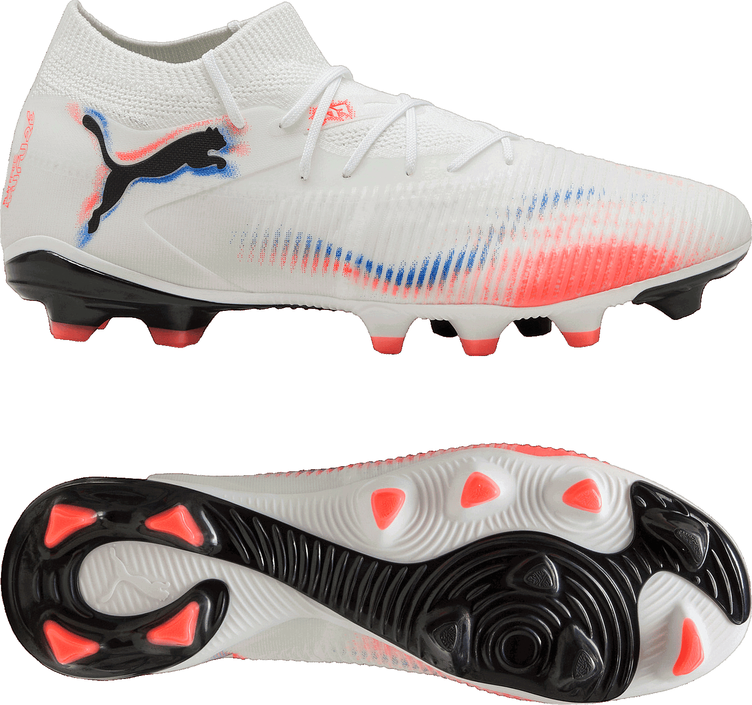Sneakers og sko Puma Puma FUTURE 8 Match FG/AG Hvid | 108593-01, 1
