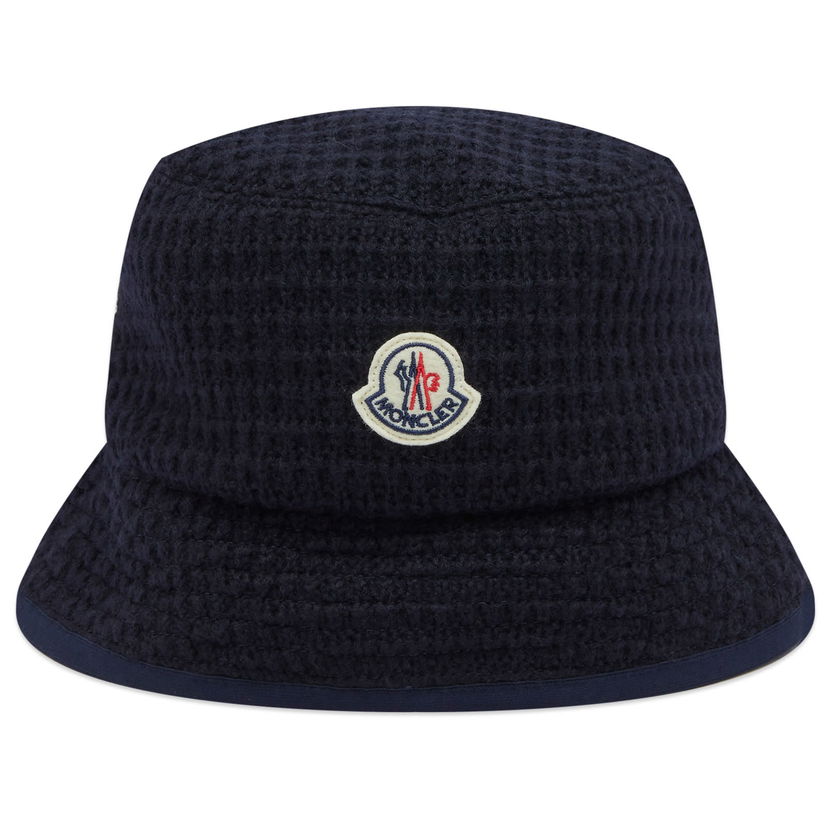 Hat Moncler Waffle Knit Bucket Hat Sort | 3B000-25-89AO0-742