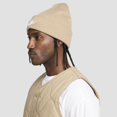 Beanie Nike Nike Peak Futura Beanie Beige | HF0186-247, 1