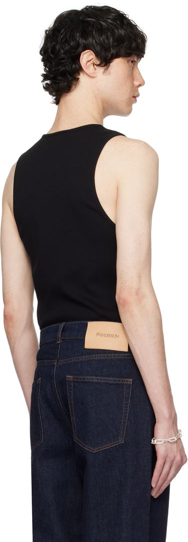 Tanktop JW Anderson JW Anderson Anchor Logo Tank Top Sort | JO0246-PG1512, 2