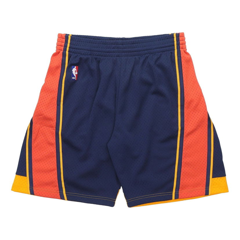 Shorts Mitchell & Ness Mitchell & Ness Golden State Warriors Swingman Shorts Blå | SMSHGS18232-GSWNAVY09