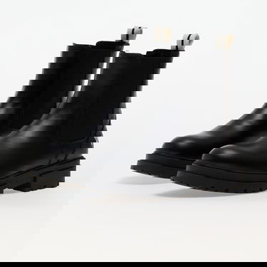 Sneakers og sko Palm Angels Pa Chelsea Boot Black White Sort | PBID001F24LEA0011001, 5