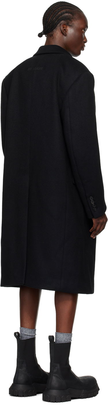 Frakker We11done Double-Breasted Wool Coat Sort | WD-CT2-24-068-M-BK, 2