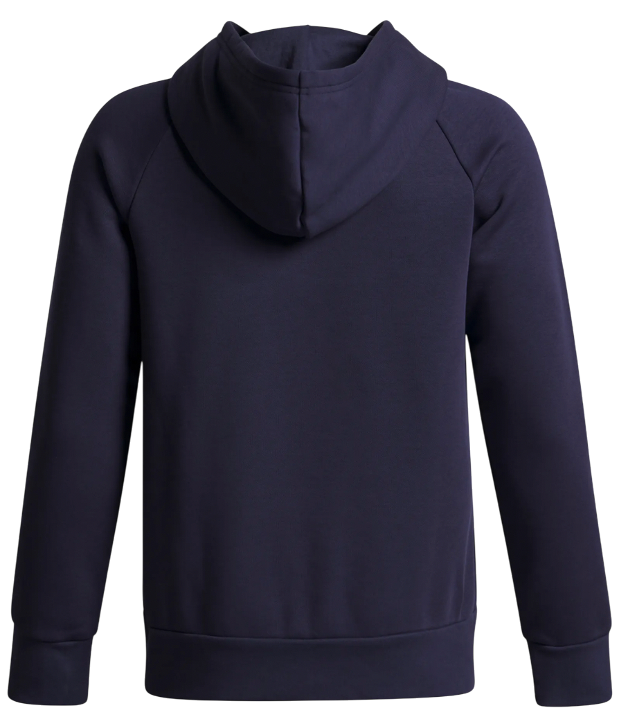 Sweatshirt Under Armour Rival Fleece Flamin Wordmark Hoodie Mørkeblå | 6003781-403, 1