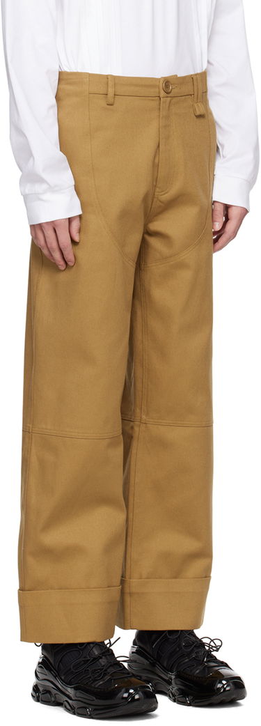 Bukser Simone Rocha Simone Rocha Four-Pocket Wide-Leg Trousers Brun | 4101 1074, 1