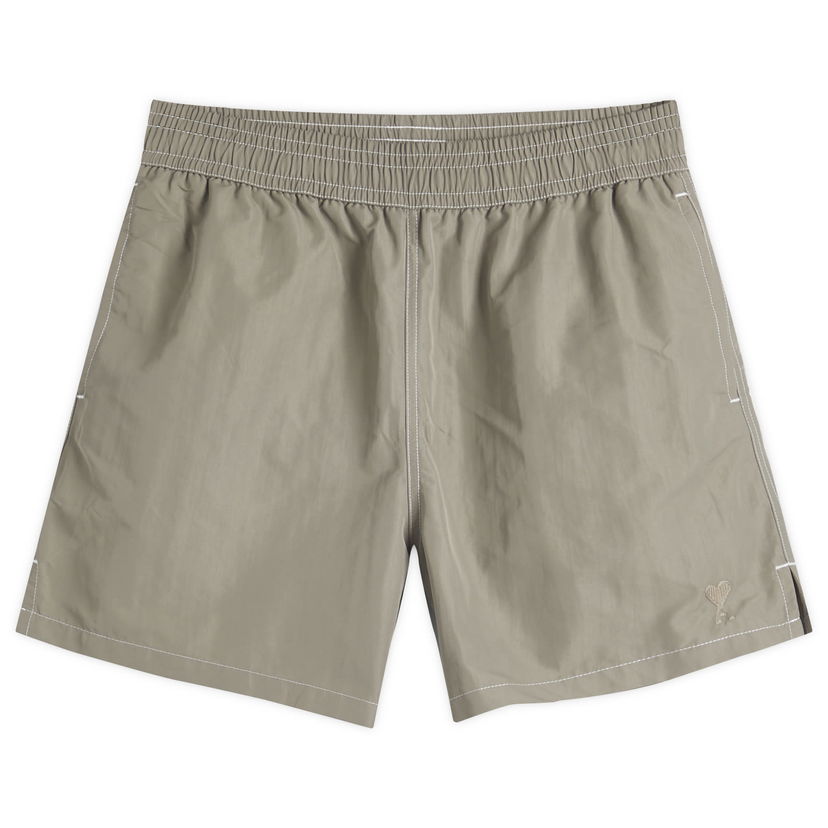 Badetøj AMI AMI Paris Beach Shorts, Size Large Grøn | HBW006-PA0027-0952