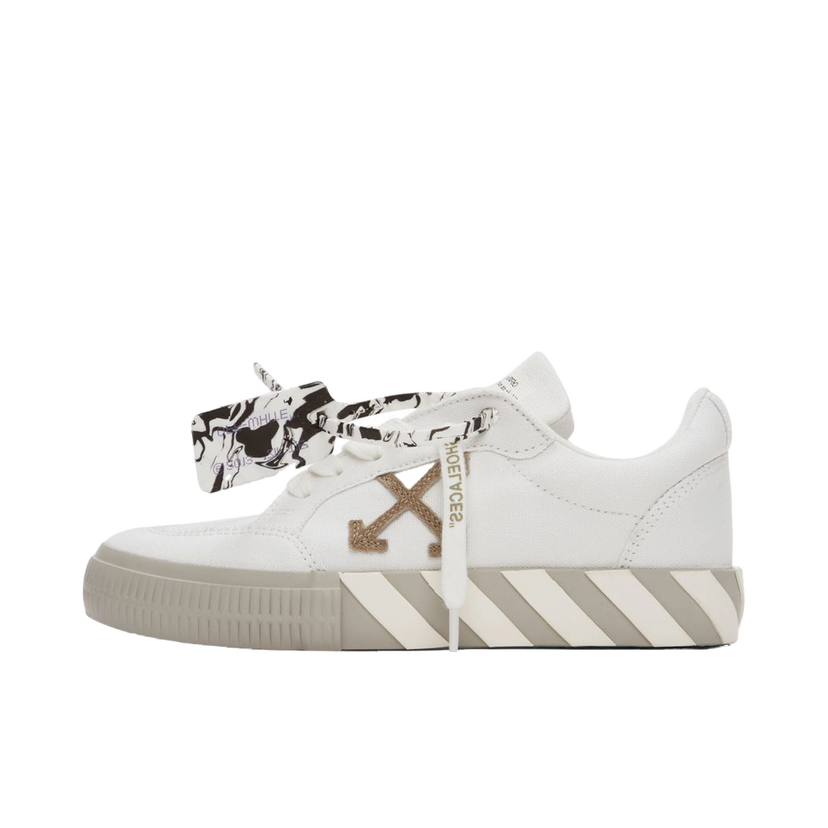 Sneakers og sko Off-White Vulcanized Eco Canvas W Hvid | OMIA085F21FAB0010161