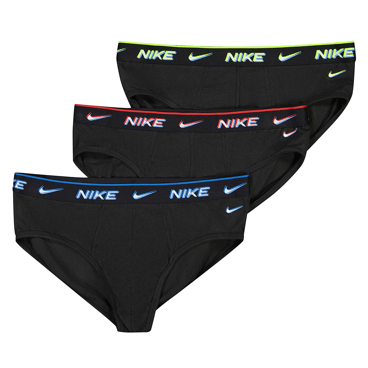 Undertøj og sokker Nike Everyday Briefs 3-pack Sort | 0000KE1006, 1