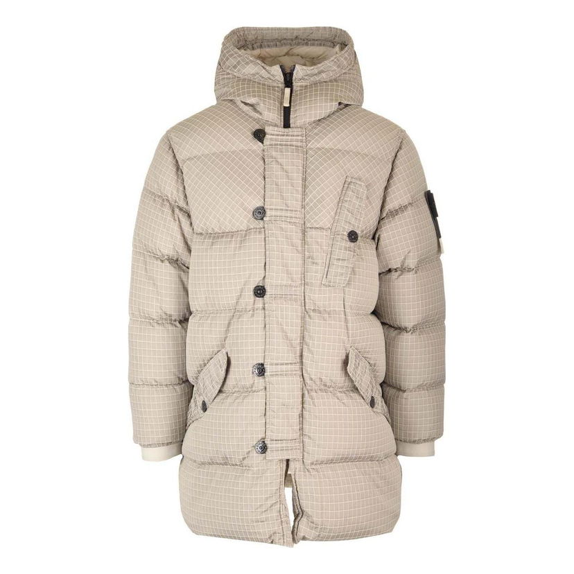 Puffer jakke Stone Island Down Jacket Beige | 791571432-V0097