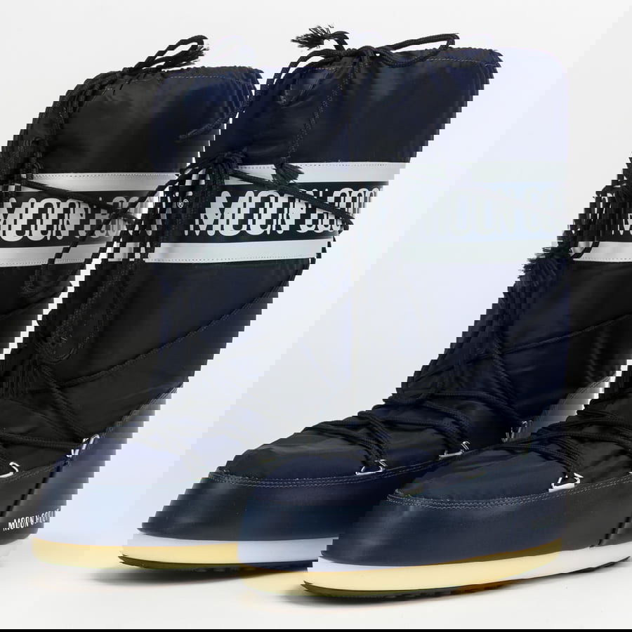 Sneakers og sko Moon Boot Nylon Blue Sort | 14004400 002, 1
