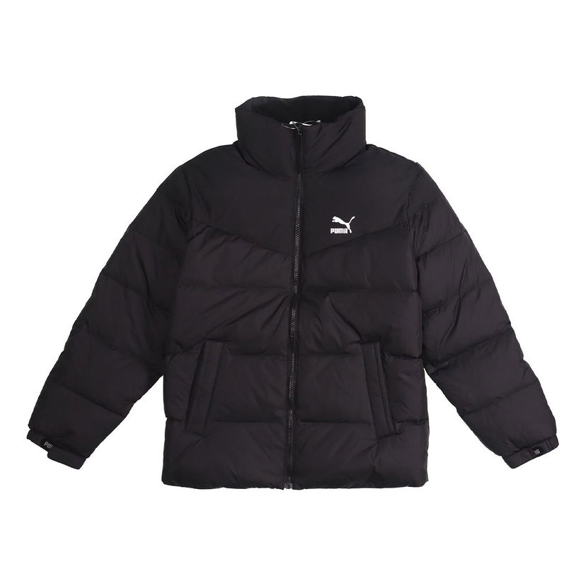 Puffer jakke Puma Puffer Jacket Sort | 928654-01