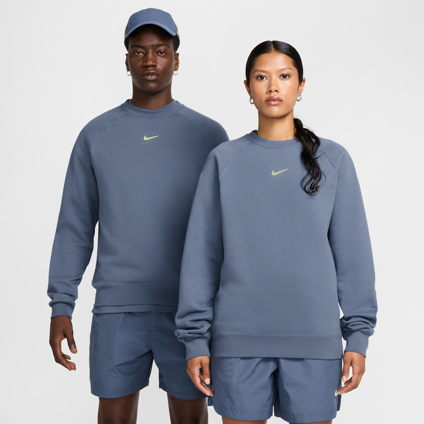 Sweatshirt Nike NOCTA Fleece Crewneck Sweatshirt Blå | FN8160-491