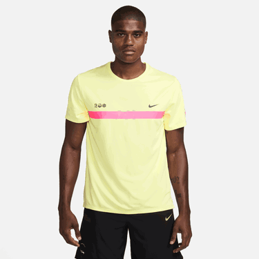 T-shirt Nike DF UV SS MILER TEE Gul | fq8018-331, 2
