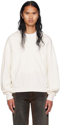 Wide Neck Sweatshirt