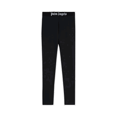Leggings Palm Angels Classic Logo Leggings Sort | PWVG009C99FAB0011001, 0