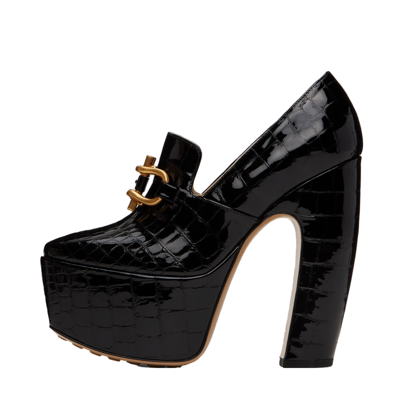 Sneakers og sko Bottega Veneta Mostra Pump Heels "Black" Sort | 729724 V2DW0