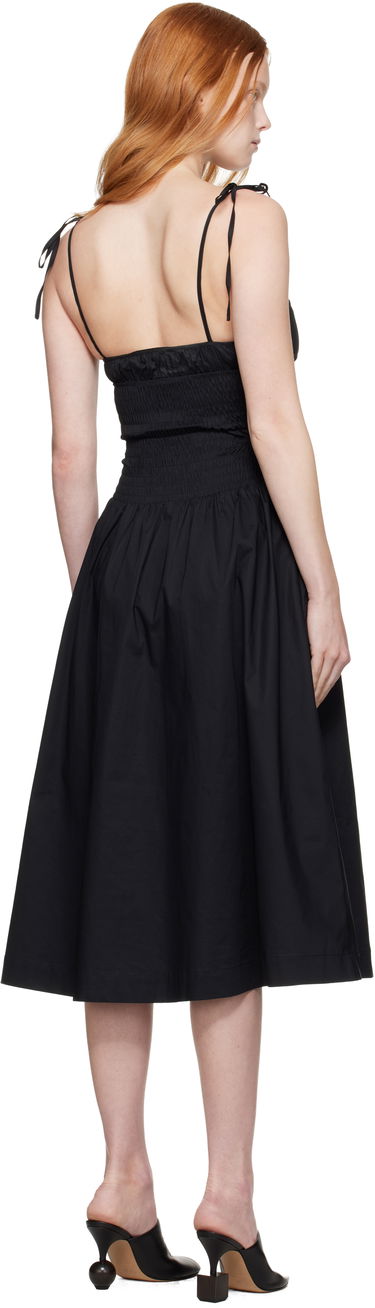Kjole GUIZIO Guizio Lura Midi Dress Sort | P25410W089, 2
