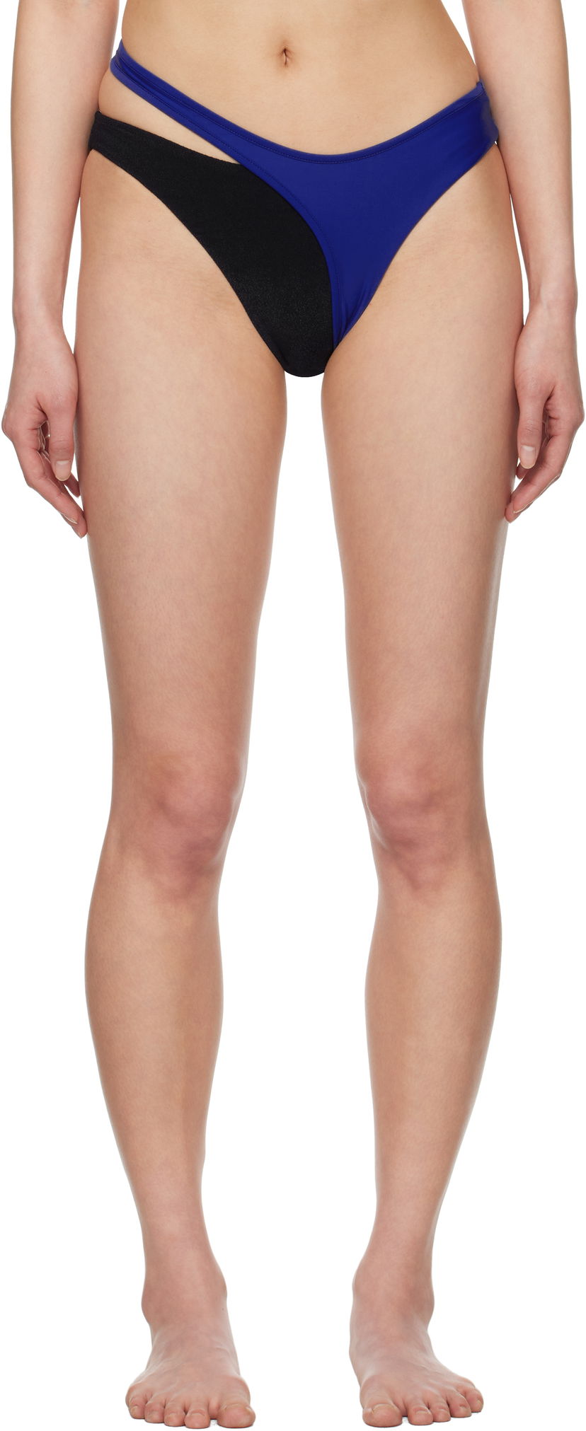 Badetøj Ottolinger Ottolinger Layered Bikini Bottom Sort | 10280020301