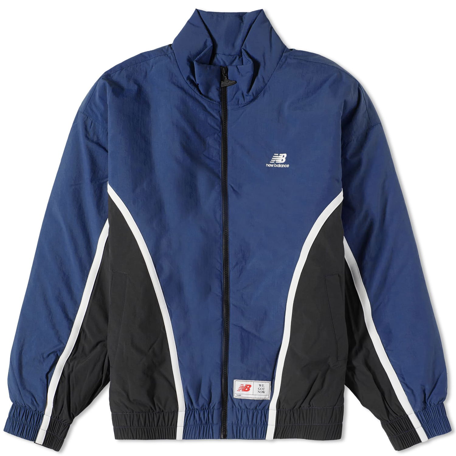 Jakke New Balance Hoops Woven Nb Mørkeblå | MJ33585-NNY, 0