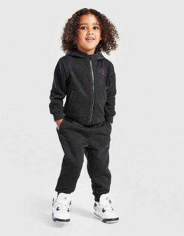 Træningsdragt Jordan Jordan Full-Zip Hoodie and Joggers Set Sort | 65F250-023, 1
