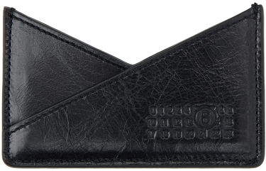 Tegnebog Maison Margiela MM6 Triangle 6 Card Holder Sort | SA6UI0014 P6445, 0