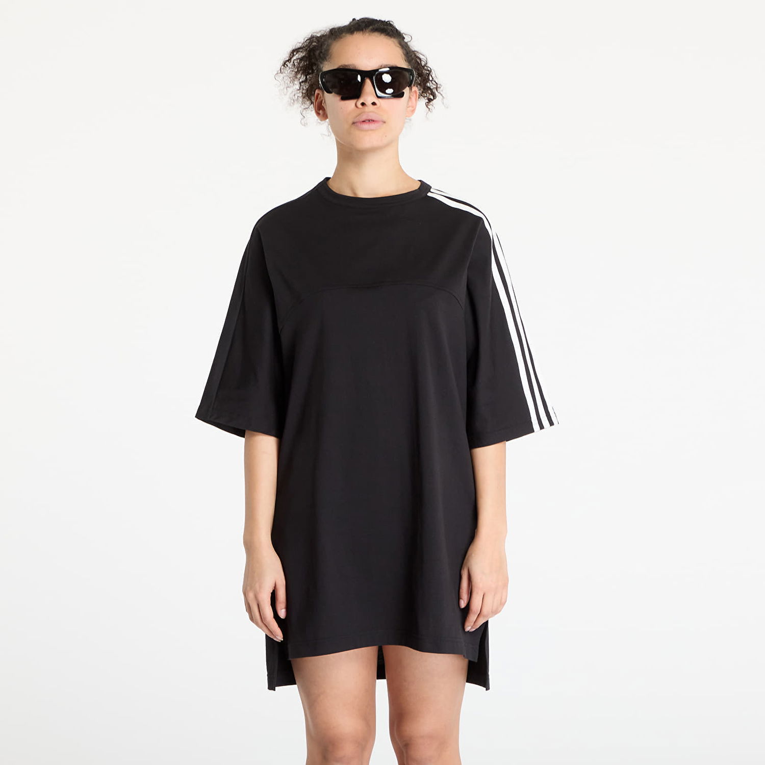 Kjole Y-3 Y-3 3-Stripes Short Sleeve T-Shirt Dress Sort | JN4986, 0