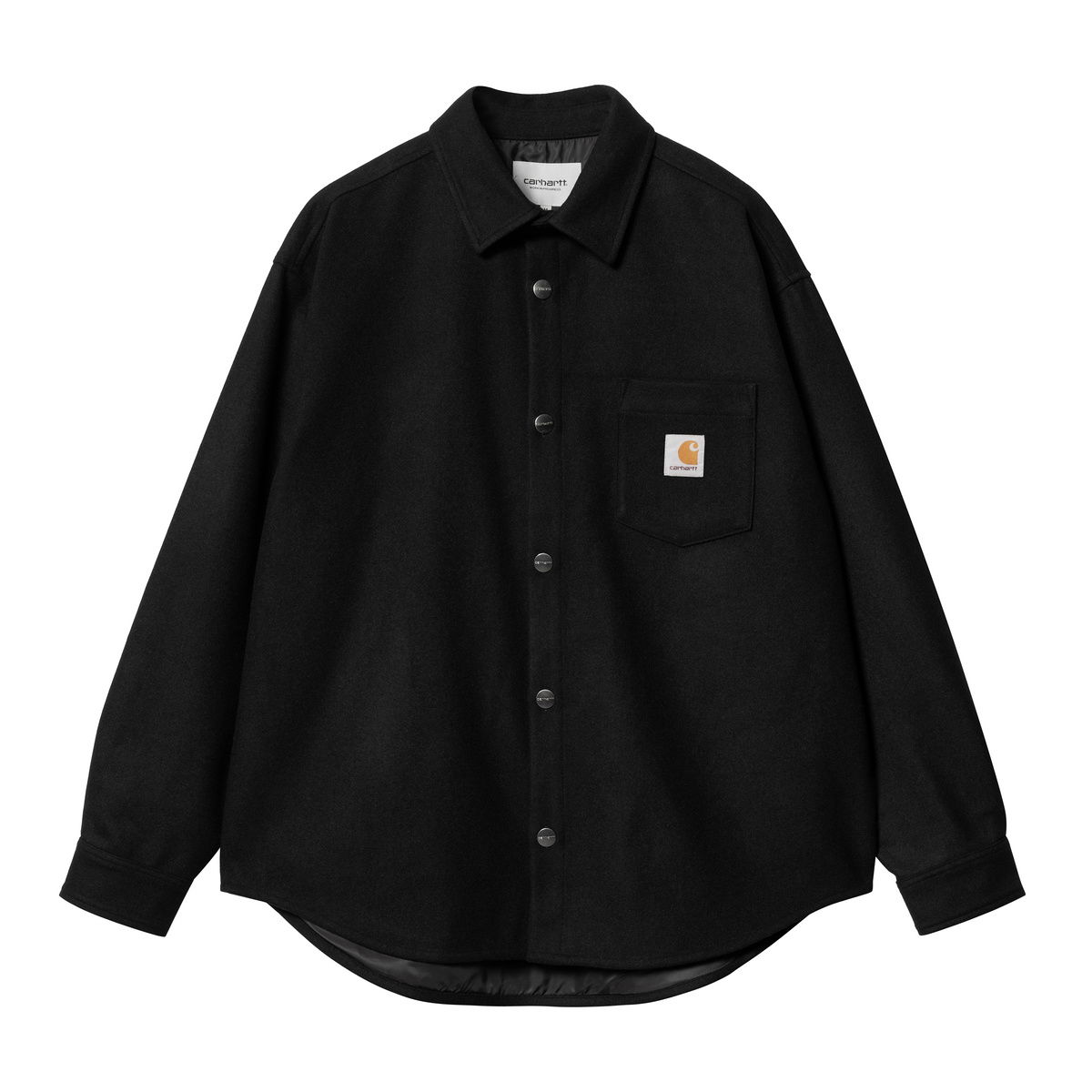 Skjorte Carhartt WIP Black Shirt Jacket Sort | I033779_9, 0