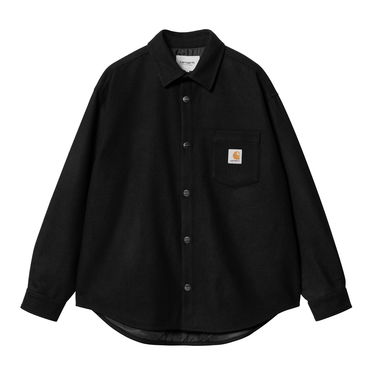 Skjorte Carhartt WIP Black Shirt Jacket Sort | I033779_9, 0