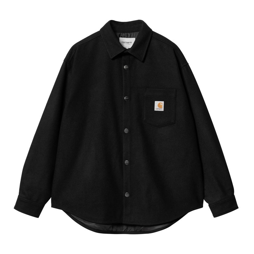 Skjorte Carhartt WIP Black Shirt Jacket Sort | I033779_9