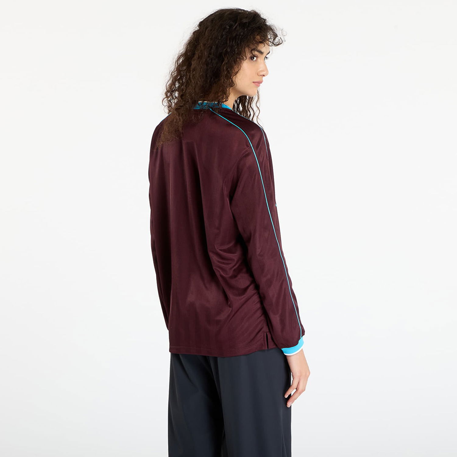 Jersey Nike Nike Tričko W Nsw Ls Jersey Bourgogne | IM7452-652, 1