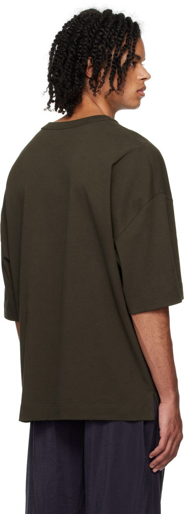 T-shirt LEMAIRE Lemaire Short Sleeve T-Shirt With Pocket Grøn | TO1290 LJ1022, 2