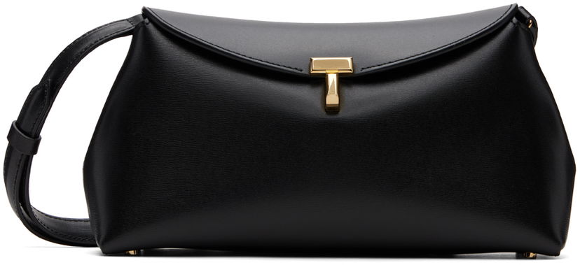 Håndtaske TOTEME TOTEME T-Lock Shoulder Bag Sort | 234-WLGBG419-LE0025