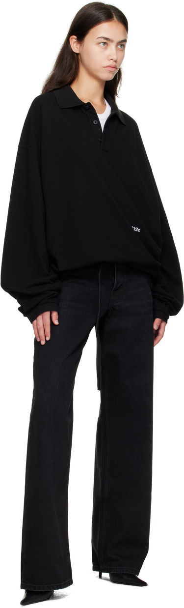 Polo skjorte 032C Speed Devil Long Sleeve Polo Sort | F25-URC-0479-050-W, 3