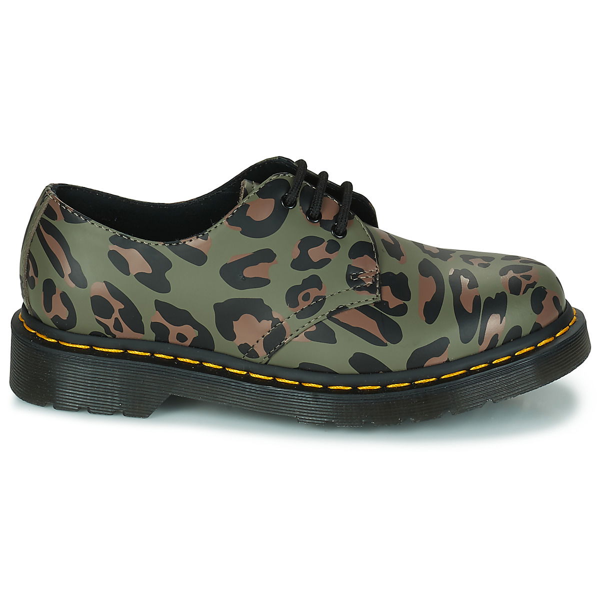 Sneakers og sko Dr. Martens 1461 Smooth Distorted Leopard Grøn | 27686384, 1