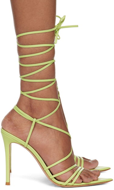 Tilbehør Gianvito Rossi Gianvito Rossi Wrap Tie-Up Heels Grøn | G32323.15RIC.NAP, 0