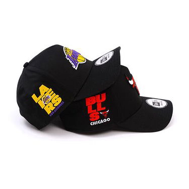 Kasket New Era LA Lakers 9FORTY A-Frame Adjustable Cap Sort | 60595228, 6