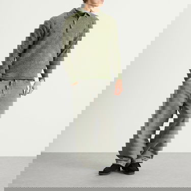 Polo skjorte thisisneverthat Velvet Knit Polo, Size Large Grøn | TN253KKNPK07-GRN, 4