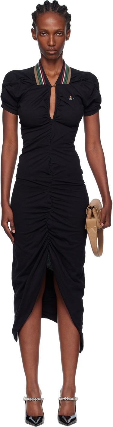 Kjole Vivienne Westwood Vivienne Westwood Pulling Midi Dress Sort | 1601004S-J0009-, 0