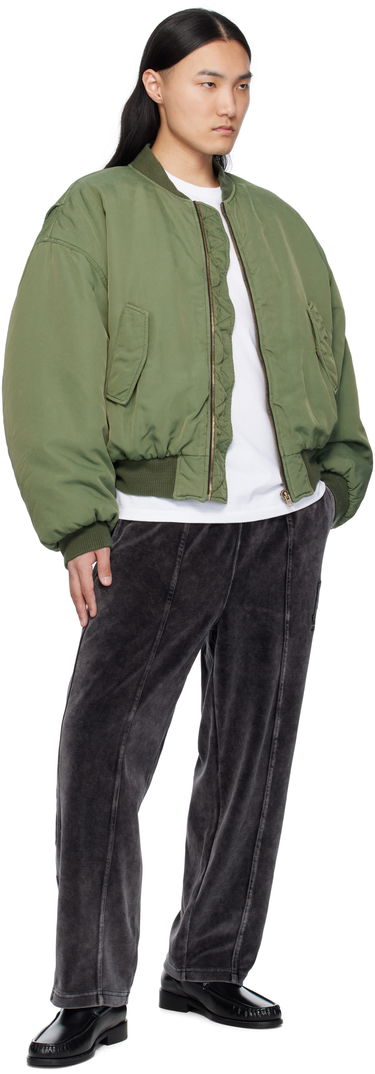 Joggingbukser AAPE by A Bathing Ape AAPE by A Bathing Ape Injection Velour Sweatpants Sort | AAPPTMC623XXNBKL, 3