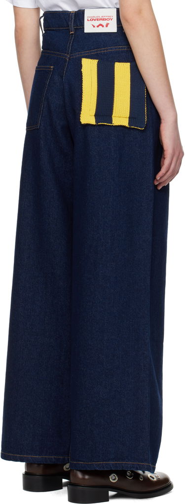 Jeans Charles Jeffrey Loverboy Charles Jeffrey LOVERBOY Wide Leg Jeans Blå | 054040502, 2