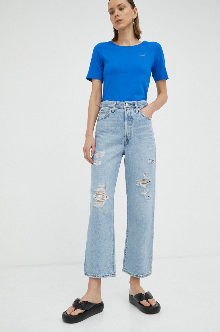 Jeans Levi's Ribcage High Waist Jeans Blå | 72693.0164, 0
