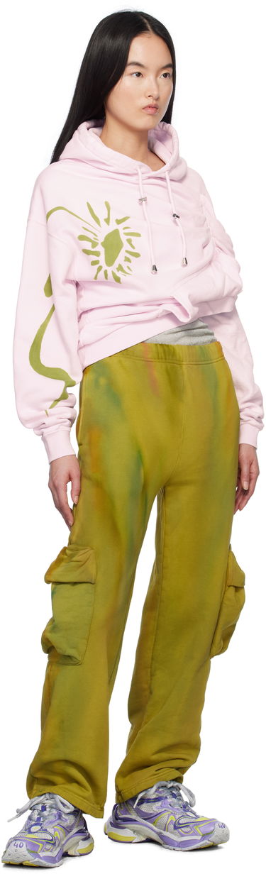Sweatshirt Collina Strada Collina Strada Eva Draped Hoodie Lyserød | XX8013, 3