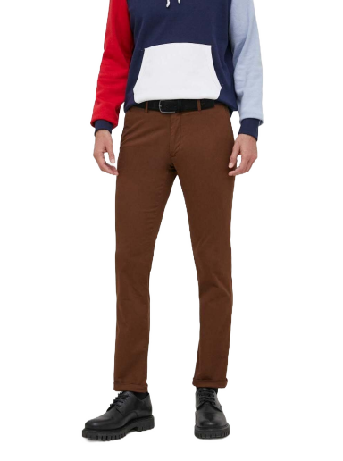 Bukser Polo by Ralph Lauren Slim Fit Trousers Brun | 710644988