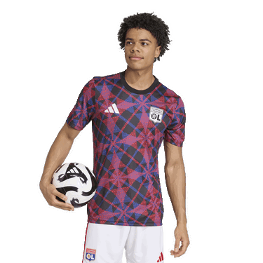 Jersey adidas Originals Olympique Lyonnais Pre-Match Jersey Sort | jl7936, 2