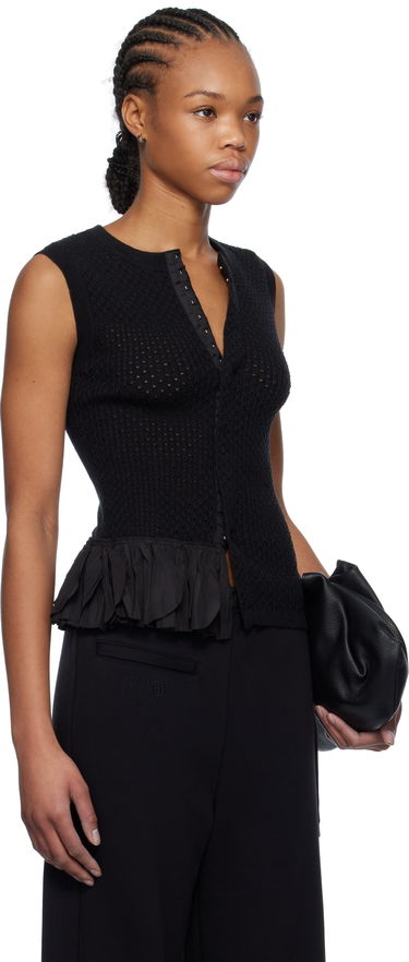 Sweater Maison Margiela MM6 Maison Margiela Detachable Ruffles Tank Top Sort | S52NC0347 M13082, 1