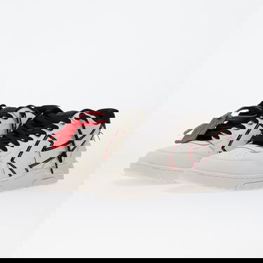 Sneakers og sko Off-White Ooo Printed & Stitched Arrow White/ Black Hvid | OMIA189F25LEA00D0110, 5