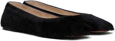 Tøj The Row The Row Square Ballerina Flats Sort | F1598-L315, 3