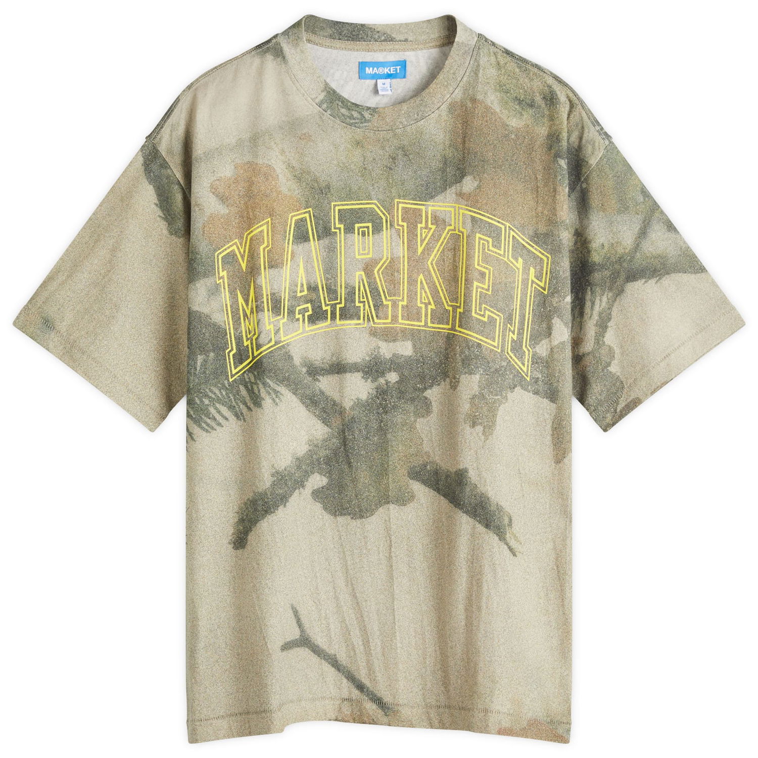 T-shirt MARKET Golden Arc Camo T-Shirt, Size Large Beige | 399002365-CAM, 1