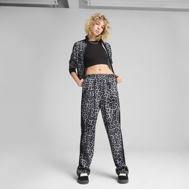Joggingbukser Puma T7 Leo Luxe All-Over Print Straight-Leg Pants Grå | 632343_01, 2